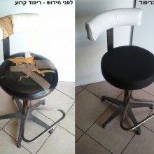 החלפת ריפוד לכיסאות שונים